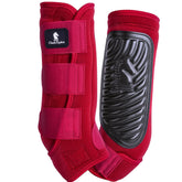Classic Equine ClassicFit Bota Trasera Crimson Mediana para soporte y protección.