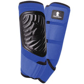 Classic Equine ClassicFit botas de eslinga delanteras azules con ajuste ergonómico.