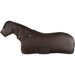 Classic Equine Slinky de cuerpo entero en negro, mediano, ideal para calentamientos y estiramientos