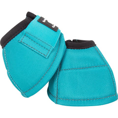 Classic Equine Dynohyde sin giro campana para casco Aqua M, vista frontal, protección duradera.