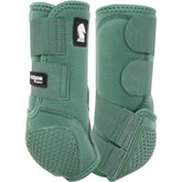 Classic Equine Flexion muestra el sistema de sosten para el corvejon con proteccion estable