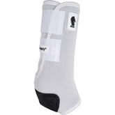 Legacy2 de Classic Equine, bota de soporte trasera blanca protege las patas y mantiene la movilidad