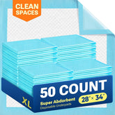 CLEAN SPACES pad-ultra-absorbente-nucleo-rapido para perros, proteccion duradera.