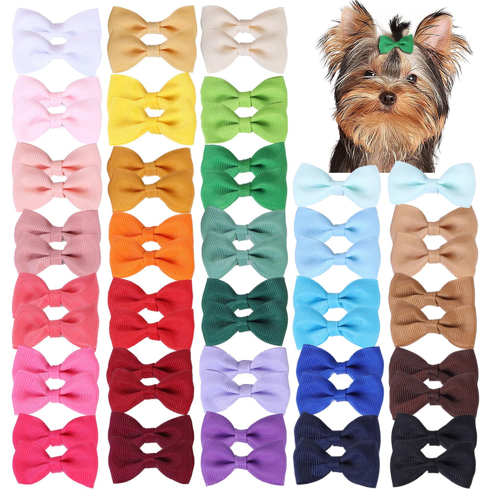 Clipband: paquete de lazos para perros de 2 pulgadas en azul, ideal para combinar atuendos.