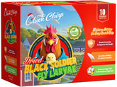 Cluck Chirp larvas mosca soldado negro, proteína alta para aves