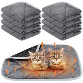 Alfombra auto calentante Clysee para gatos 16x20, calor cómodo sin electricidad.