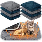 Clysee manta autocalentadora para gatos, cálida y suave para el descanso diario