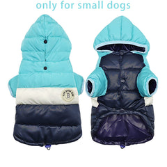 CMREAEC prenda de invierno para perros pequeños, diseño clásico y cómodo.