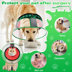 Cneo collar en dona inflable con inflado sencillo para soporte suave.