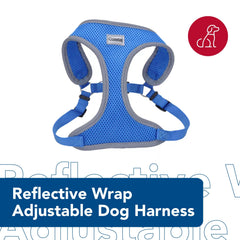 Coastal Pet Arnes Ajustable Dos Aros Metalicos para mayor seguridad durante el paseo.