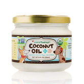 CocoTherapy aceite de coco virgen orgánico para perros, botella lista para uso diario en la dieta