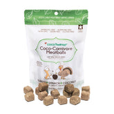Premio de Coco-Carnivore para perros, albóndigas de pavo en envase de 70 g.