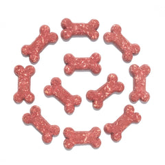 CocoTherapy Coco-Milk Bones Rojo Terciopelo textura-crujiente que encanta a perros.