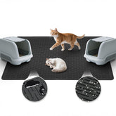 Alfombra Colewin para arena de gato 39x27, protege el piso alrededor de la caja