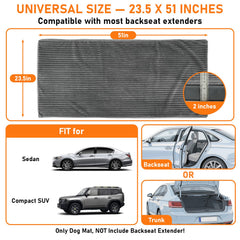 Colewin cubierta impermeable y lavable para cama de perro en coche
