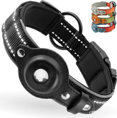 CollarDirect AirTag collar reflectivo en nylon para paseos nocturnos seguros