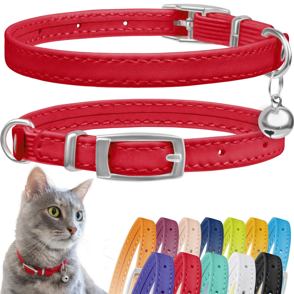 CollarDirect para gatos con cascabel, visibilidad diaria y sonido suave