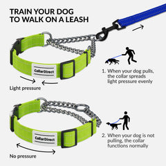 CollarDirect Martingale con hebilla de liberación rápida para ajuste seguro y cómodo.