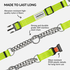CollarDirect Martingale para uso diario y entrenamiento, cómodo en cada paseo.