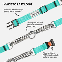 CollarDirect verde menta mediano para uso diario cómodo.