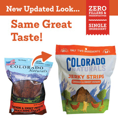 Textura masticable de Colorado Naturals para perros activos