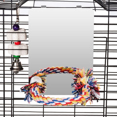 Colorday Anclaje acero inoxidable, instalación flexible en jaula