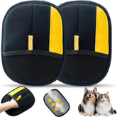 Guante eliminador de pelo de mascotas para ropa y muebles de Comasua.