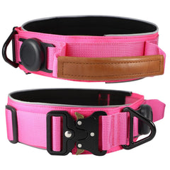 Collar Comfluxe con cierre metálico para perros activos y entrenamiento.