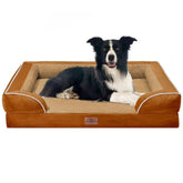 Cama ortopédica Comfort Expression para perros grandes, diseño envolvente y soporte articular.