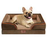 Comfort Expression cama ortopédica con espuma panal para articulaciones del perro mediano.
