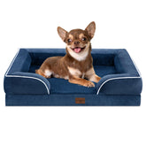 Cama ortopédica Comfort Expression para perros pequeños con espuma panales que apoya articulaciones
