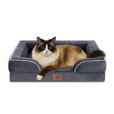 Cama ortopédica Comfort Expression para perros pequeños con 20x14 pulgadas, descanso estable