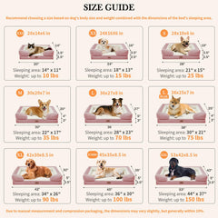 Comfort Expression cama para perro grande, cubierta lavable para limpieza fácil