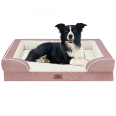 Comfort Expression cama para perro grande 36x27 rosa, vista frontal para descanso cómodo