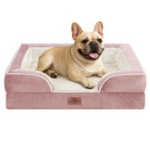 Cama Comfort Expression para perros medianos con espuma huevo que apoya articulaciones.