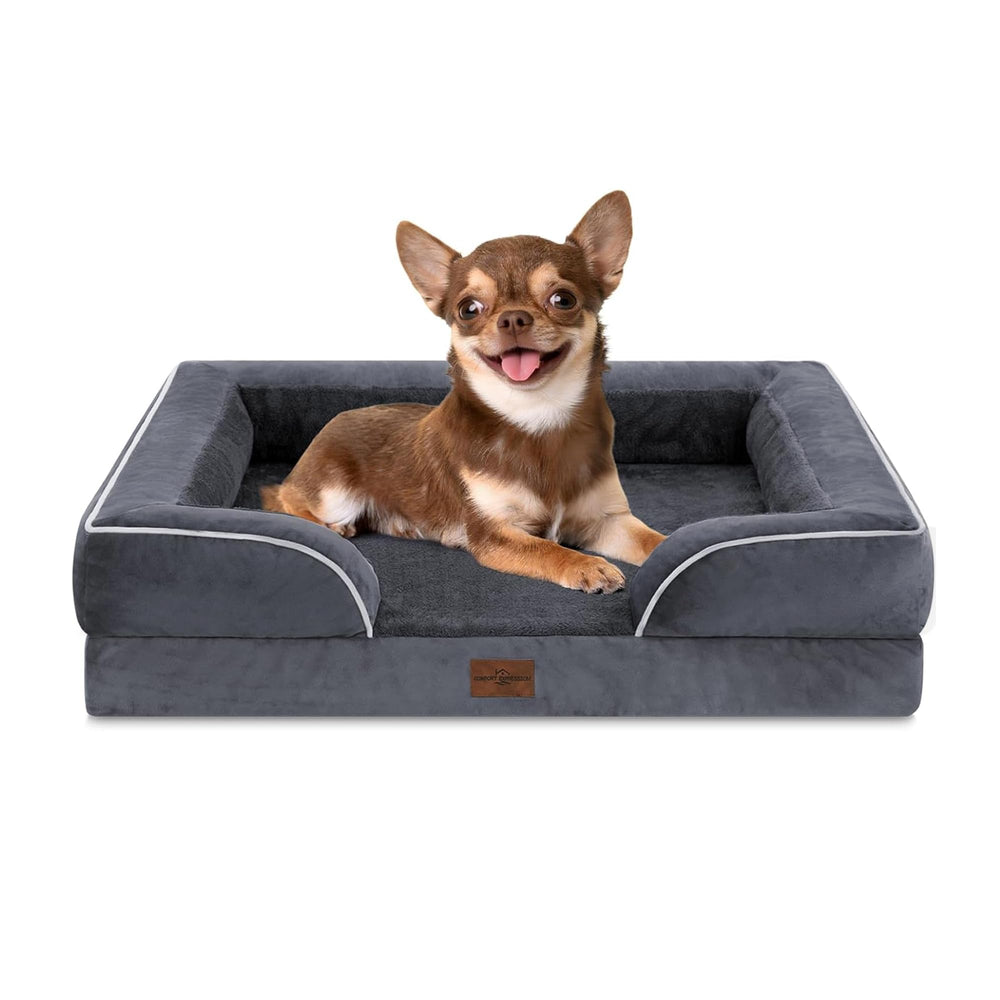 Comfort Expression Cama Ortopédica, espuma de panales para perros pequeños, soporte cómodo.