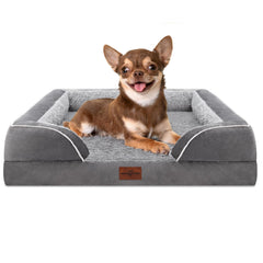 Cama ortopédica Comfort Expression 24x16 para perros pequeños, soporte de articulaciones.