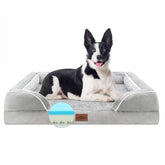 Cama Comfort Expression ortopédica para perros grandes con funda desmontable, fácil de limpiar