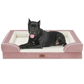 Comfort Expression: cama para perros con espuma-huevo que ofrece soporte ortopédico cómodo.