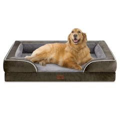 Cama Comfort Expression ortopédica extra grande con bordes envolventes para contención.