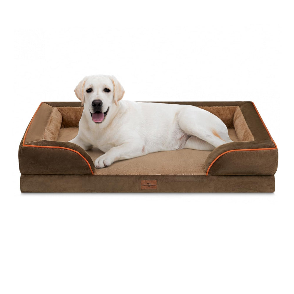 Comfort Expression: espuma huevo 28D ofrece soporte cómodo para perros XXL.