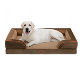 Comfort Expression: espuma huevo 28D ofrece soporte cómodo para perros XXL.