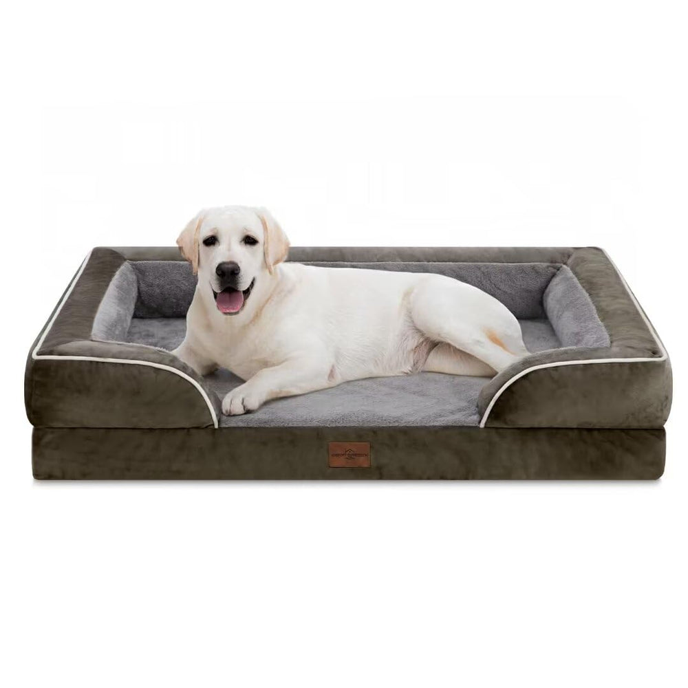 Cama Comfort Expression para perro XL con espuma tipo nido de huevo para soporte cómodo