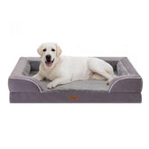 Cama Comfort Expression para perros XL con espuma tipo huevo ofrece soporte cómodo