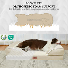 Funda lavable de la cama Comfort Expression para limpieza fácil.