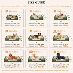 Espuma tipo huevo 28D de Comfort Expression ofrece soporte suave para perros grandes