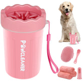 Comotech limpiapatas para perros: taza limpiadora para lavado rápido de patas.