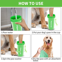 Comotech Limpiapatas: toallas absorbentes para secar patitas tras el lavado.