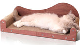 ComSaf cama rascador para gatos de tamaño extra, descanso cómodo y estiramiento completo.