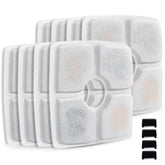 Comsmart filtro triple en fuente para gatos mejora el sabor.